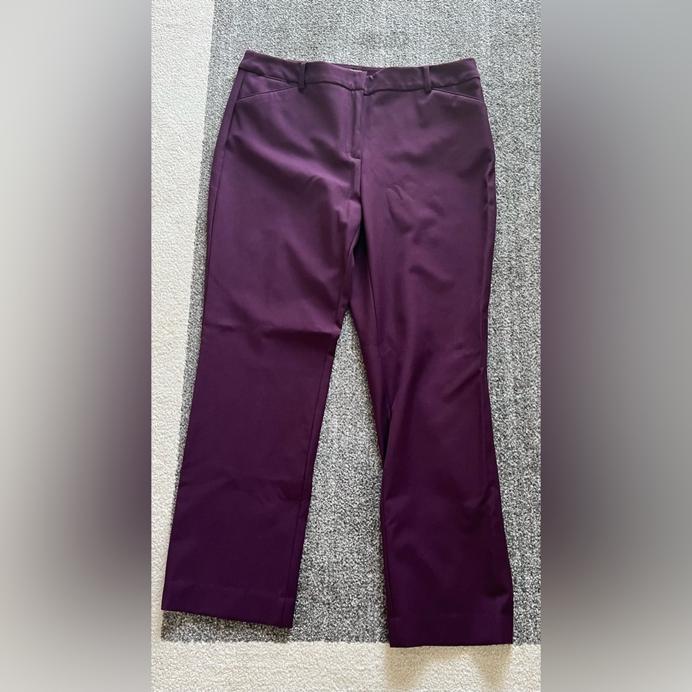 Chico’s Trousers in Plum